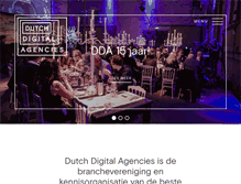 Tablet Screenshot of dutchdigitalagencies.com